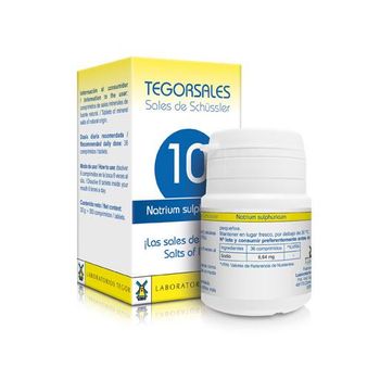 Tegorsales 10 Sulfato De Sodio 350 Comprimidos Tegor
