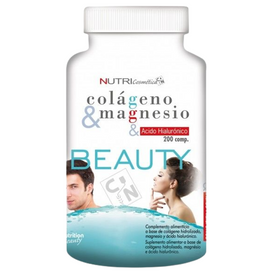 Clinical Nutrition Colageno Magnesio Y Ácido Hialurónico 200 Comprimidos