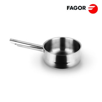 Fagor Etnica Cafetera Italiana, Inducción, Acero Inoxidable 18/10, Express,  6 Tazas Café, Apta para todas