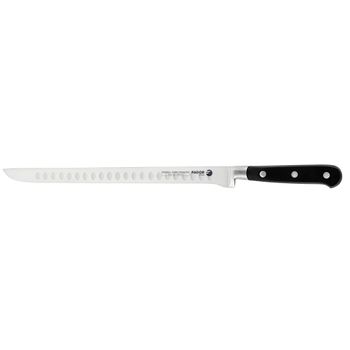 Fagor Couper Cuchillo Cocina Profesional Jamonero Con Punta 27,5 Cm Hoja Acero Inoxidable Grosor 2 Mm, Para Cortar Finas Lonchas De Jamón, Mango Ergonómico