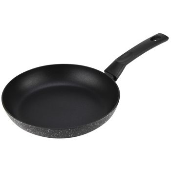 Sartén  Tefal Aroma, 24 cm, Aluminio fundido, Antiadherente, Apta para  inducción, Negro