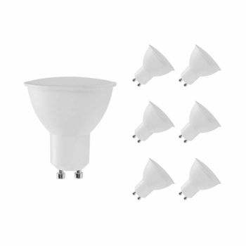 Pack 6 Bombillas Led Gu10 Spotlight 6w Equi.50w 540lm 6000k Raydan Home