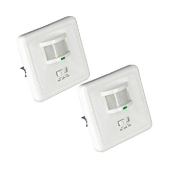 Pack 2 Interruptores Con Sensor Infrarrojo De Movimiento Y Sensor Crepuscular 7hsevenon Home