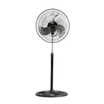 Ventilador De Pie Ø45cm 75w 3 Velocidades Industrial Negro Thinia Home