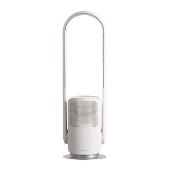 Ventilador De Pie Wifi Ø25.5cm 26w 9 Velocidades Vital Silence Blanco Thinia Home