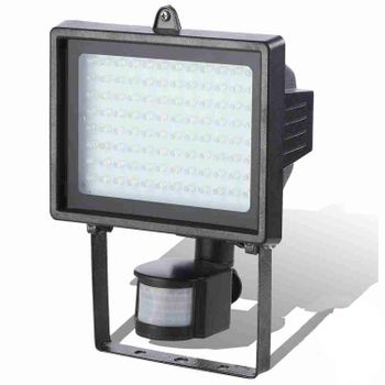 Proyector Led 6w De Exterior Orientable Con Sensor De Movimiento Negro 6000k 7hsevenon Outdoor