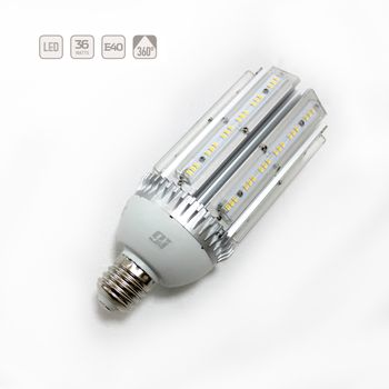 Donclaif - Bombilla Led Farola Alumbrado Público E40 36w 3078lm Blanco Neutro 4000k