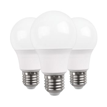 Pack 3 Bombillas Led Estándar E27 9w Equi.60w 806lm 15000h Primer Leader