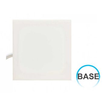 Base Led 3.5w Enlazable Cuadrada Luz Blanca Neutra 15x15cm