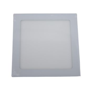 Downlight Led Ultraslim Cuadrado 22w 1900lm 22.5x22.5cm 4000k Blanco 25000h Primer Leader