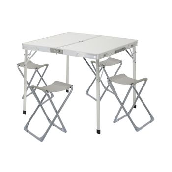 Mesa alta «Plegable I» blanco, 700 mm, sin orificio para sombrilla  comprar en línea