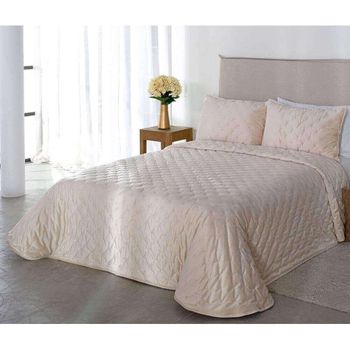 Edredón Nórdico 300gr Bicolor Reversible Cama 135/140cm Visón/ Beige  Donegal Collections con Ofertas en Carrefour