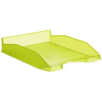 Bandeja Organizadora De Sobremesa Modelo 742 Translucida - Verde Kiwi