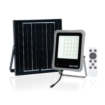 Ayerbe - 620805 - Foco Solar De 50 W Con Mando A Distancia