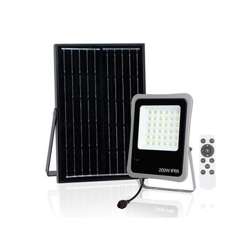 Ayerbe - 620815 - Foco Solar De 200 W Con Mando A Distancia