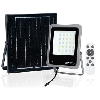 Ayerbe - 620800 - Foco Solar De 25 W Con Mando A Distancia