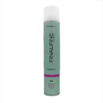 Laca De Fijación Extra Fuerte Montibello Finalfine Ultimate (500 Ml)