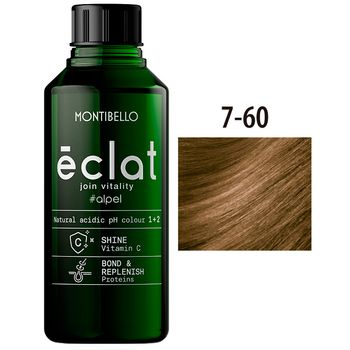 Tinte Éclat Montibello 7.60 Rubio Marrón Natural