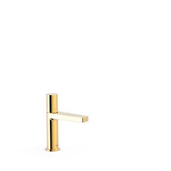 Tres 21110302or Project-tres Grifo Monomando Para Lavabo Color Oro 24k