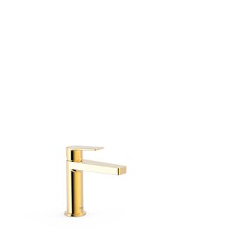 Tres 21110301or Project-tres Grifo Monomando Para Lavabo Color Oro 24k