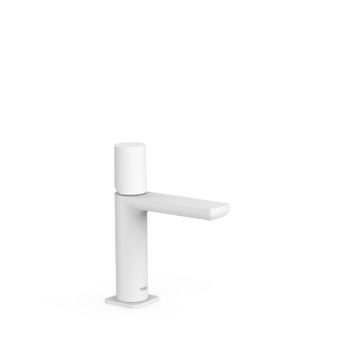 Tres 20010302bm Loft Grifo Monomando Para Lavabo Color Blanco Mate