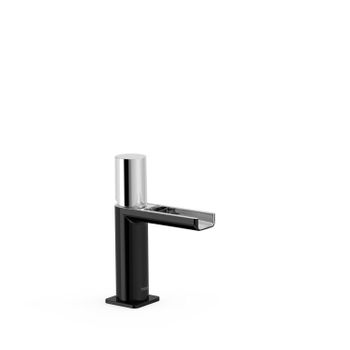 Tres 20011002ne Loft Grifo Monomando Para Lavabo Color Negro-cromo