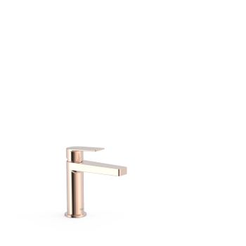 Tres 21110301op Project-tres Grifo Monomando Para Lavabo Oro Rosa 24k