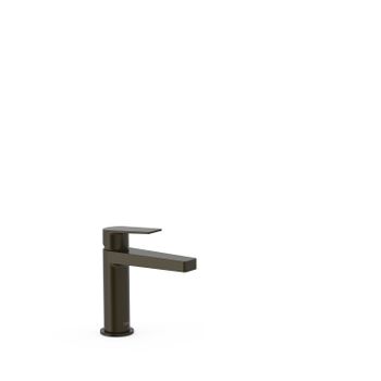 Tres 21110301kmb Project-tres Grifo Monomando Para Lavabo Color Negro Bronce