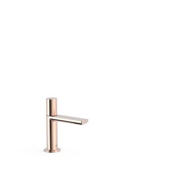 Tres 21150301op Project-tres Grifo De 1 Agua Para Lavabo Oro Rosa 24k