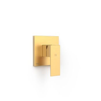 Tres 10627810om Rapid-box Pieza Vista Para Caja Empotrada De 1 Vía Color Oro Mate 24k