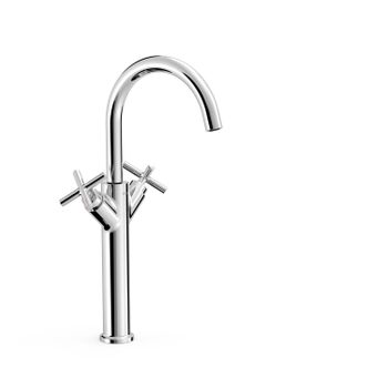 Tres 28380301 Mont Blanc Grifo Bimando Xxl Lavabo Color Cromo