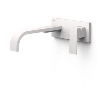 Tres 00630032bm Cuadro Pieza Vista Para Cuerpo Empotrado De Lavabo Color Blanco Mate