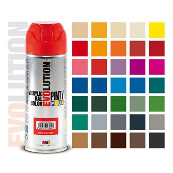 Pintura Aerosol Amarillo Fluor - Novasol - 159 - 400 Ml..