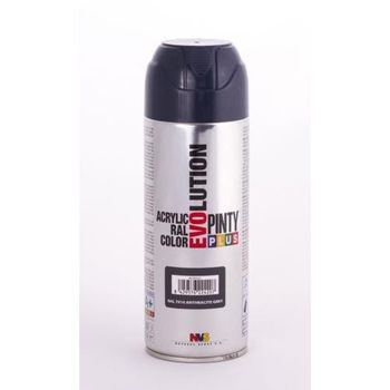 Pintura Spray Pinty Plus Gris Ral 7016 520ml.