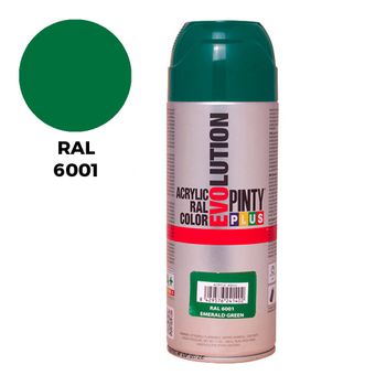 Spray Ral 6001 Verde Esmeralda 400ml.