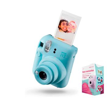 Fujifilm Instax Mini 12 - Cámara instantánea Blossom Pink + paquete de  accesorios MiniMate y funda personalizada compatible + paquete económico de