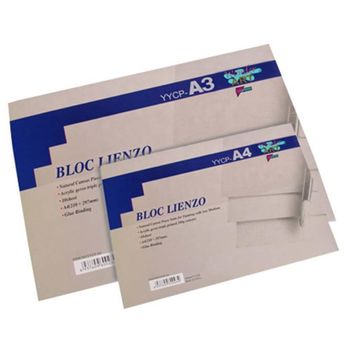 Bloc Para Dibujo Lienzo A4 - 10 Hojas 280 Gr