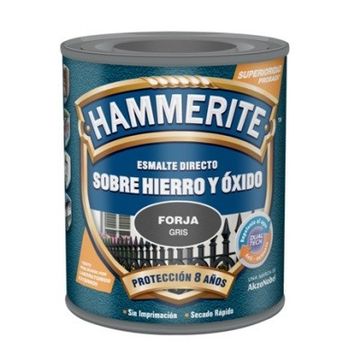 Esmalte Directo Sobre Hierro Y Óxido Hammerite Forja Marrón 2.5l