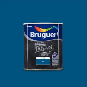 Pintura Pizarra Bruguer Mate Azul 750ml