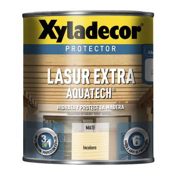 Protector Xyladecor Lasur Extra Aquatech Incoloro 2,5 L