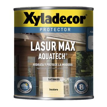 Protector Xyladecor Lasur Max Aquatech Incoloro 750 Ml