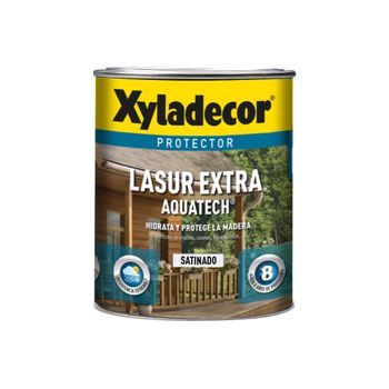 Protector Lasur Extra Satinado Aquatech Wengué 750ml