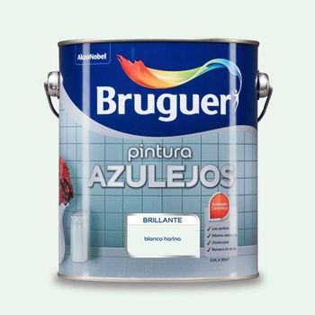 Esmalte Azulejos Brillante Blanco Harina 2,5l 5274271 Bruger