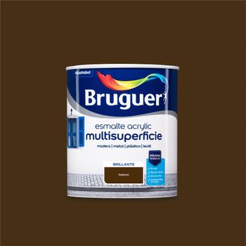 Esmalte Acrílico Multisuperficie Bruguer Brillante Tabaco 750ml