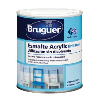 Esm Acrylic Br Azul Luminoso - Bruguer - 5057545 - 750 Ml..