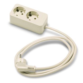 Base 8 tomas 16A, interruptor, 2 USB + 1.5m m cable - Famatel