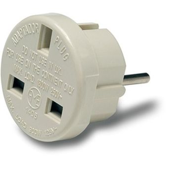 Adaptador Elec 45x45x45 10a-250v Eur-ingles Polic Bl Famat...