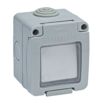 Interruptor Estanco C/luz Ip55 - Famatel - 19072 - 10 Amp..