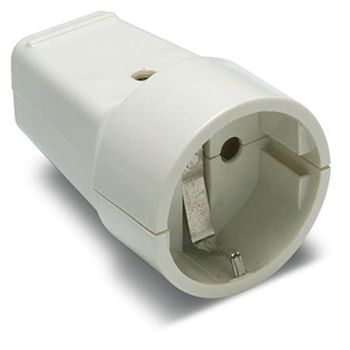 Base de Enchufe 2P+T y Cargador USB Blanco 664744 Legrand Niloé 