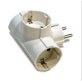 Adaptador Triple Tt Lateral 16a-250v 1307